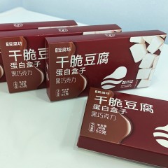 黑巧克力味干脆豆腐50g*4盒