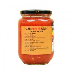 桃花峁旱作西红柿原汁450g*6瓶