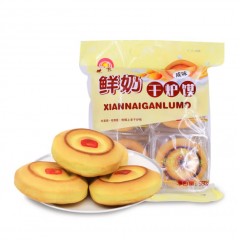 镇川干炉馍陕北特产陕西传统手工小糕点烤馍世飞 咸味560g(70g*8包)