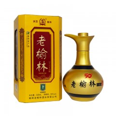 榆阳区老榆林 八角老榆林 50度500ml 浓香型白酒